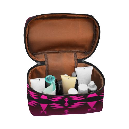 Between the Appalachian Mountains Cosmetic Bag/Large (Model 1658) Cosmetic Bag e-joyer