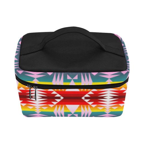 Between the Appalachian Mountains Cosmetic Bag/Large (Model 1658) Cosmetic Bag e-joyer