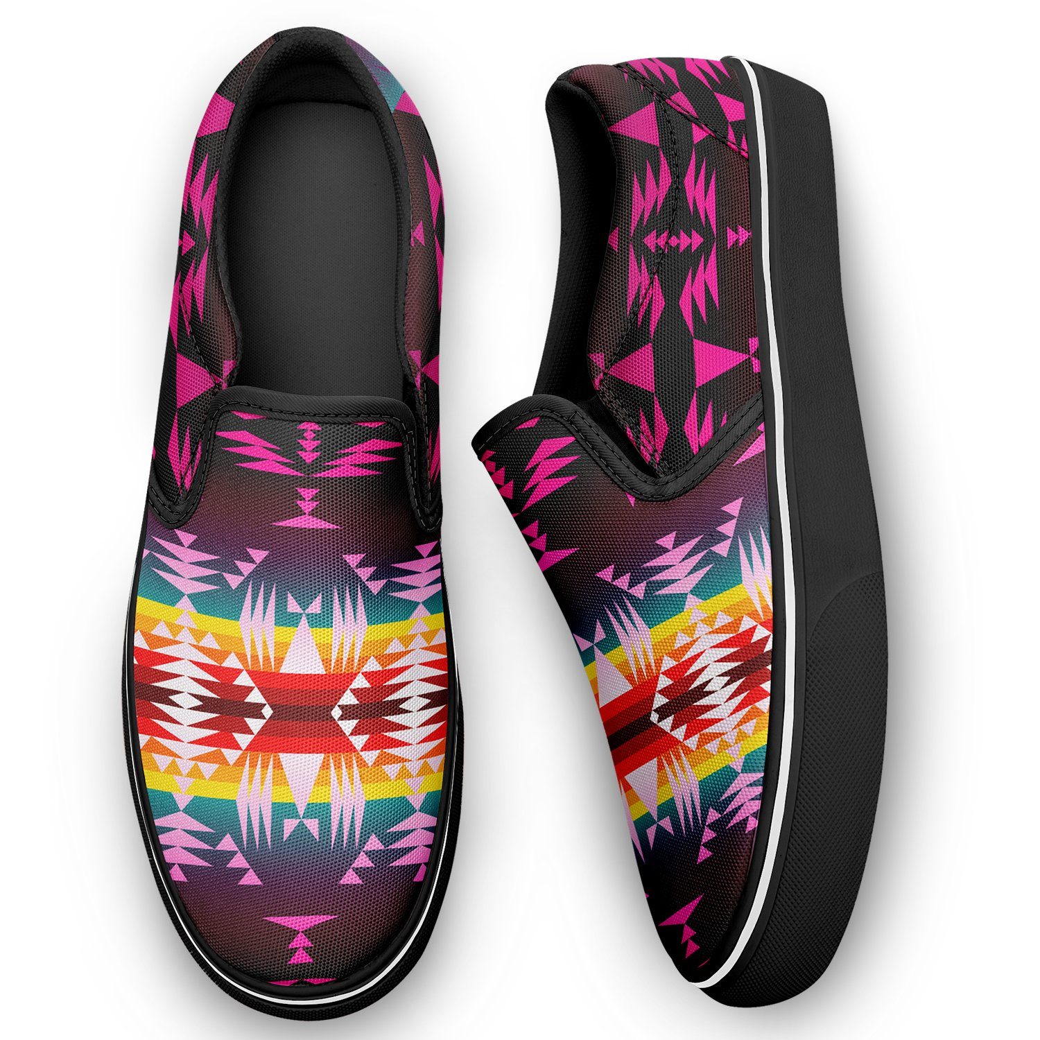 Between the Appalachian Mountains Otoyimm Kid's Canvas Slip On Shoes otoyimm Herman