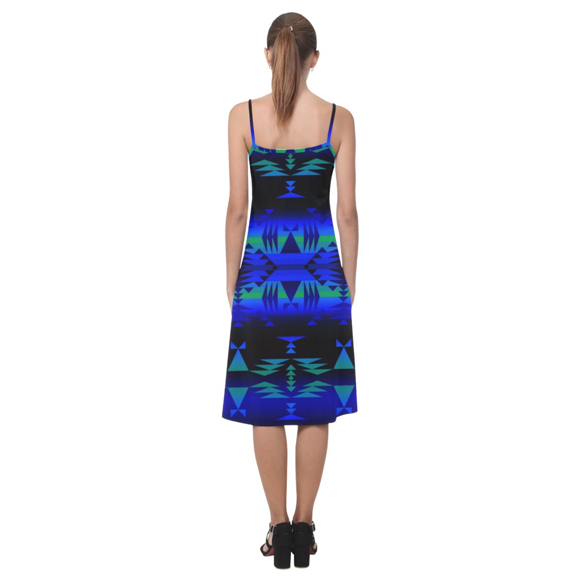 Between the Blue Ridge Mountains Alcestis Slip Dress (Model D05) Alcestis Slip Dress (D05) e-joyer