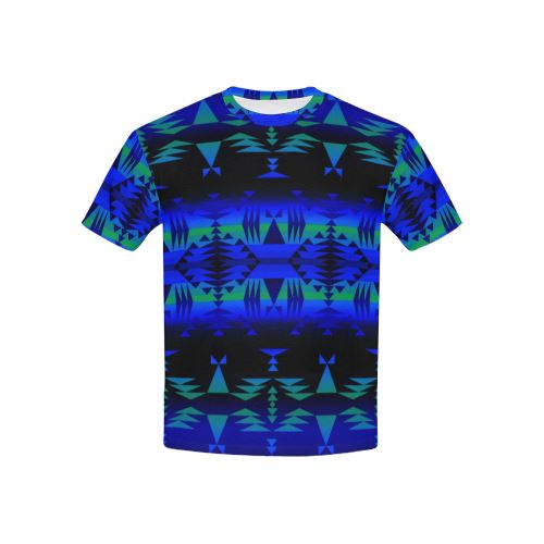 Between the Blue Ridge Mountains All Over Print T-shirt for Kid (USA Size) (Model T40) All Over Print T-shirt for Kid (T40) e-joyer