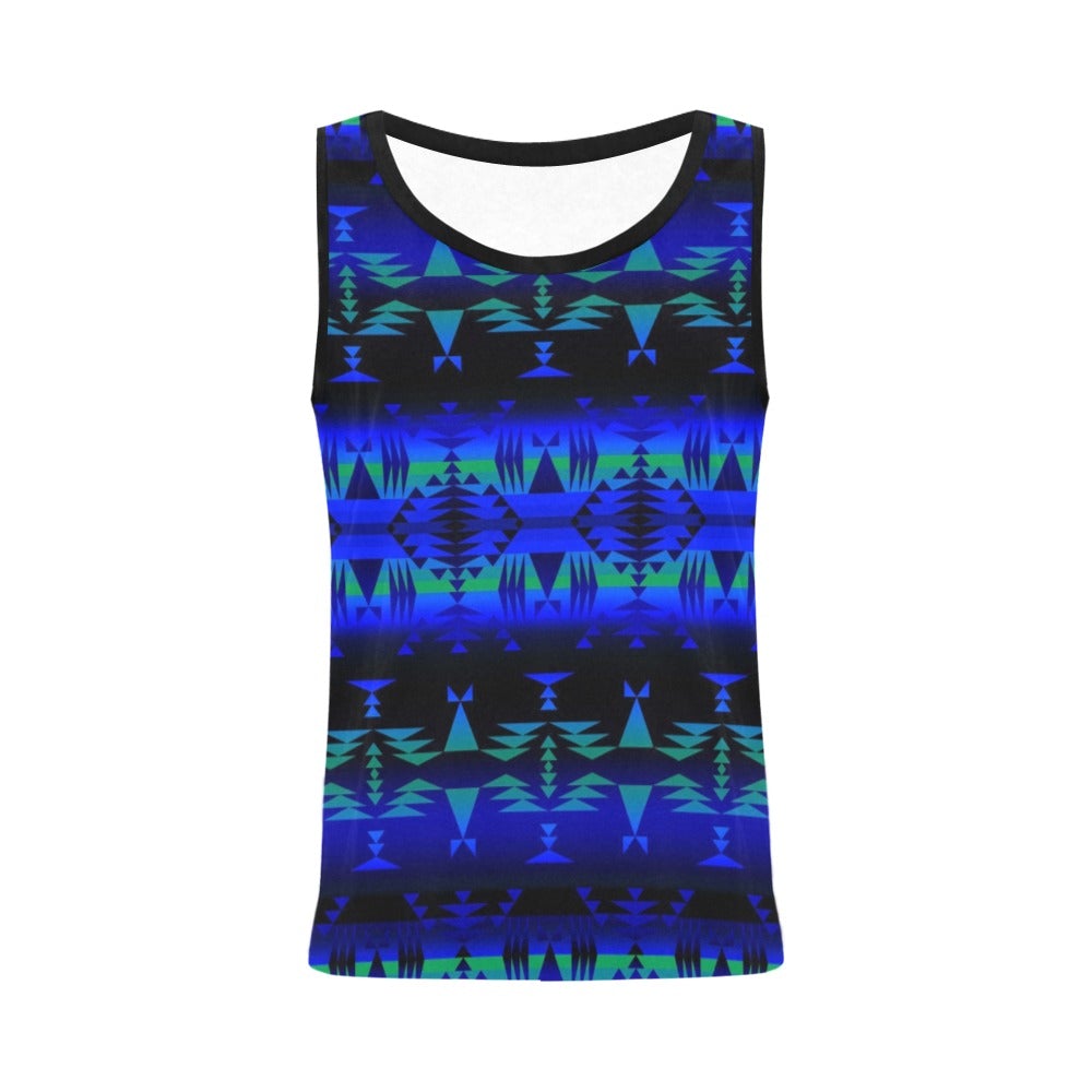Between the Blue Ridge Mountains All Over Print Tank Top for Women (Model T43) All Over Print Tank Top for Women (T43) e-joyer