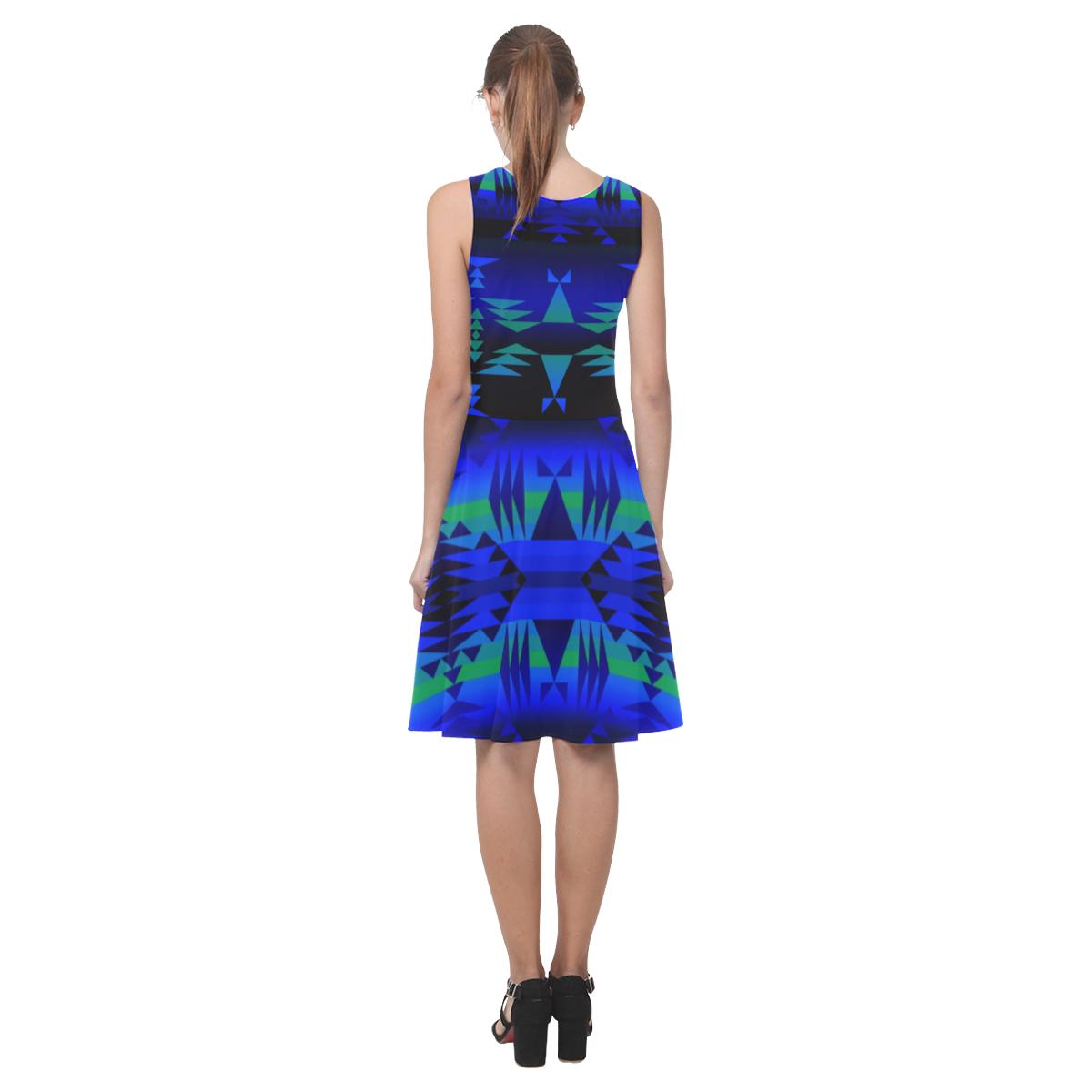 Between the Blue Ridge Mountains Atalanta Casual Sundress(Model D04) Atalanta Sundress (D04) e-joyer