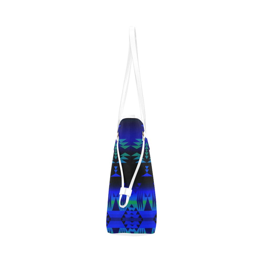 Between the Blue Ridge Mountains Clover Canvas Tote Bag (Model 1661) Clover Canvas Tote Bag (1661) e-joyer