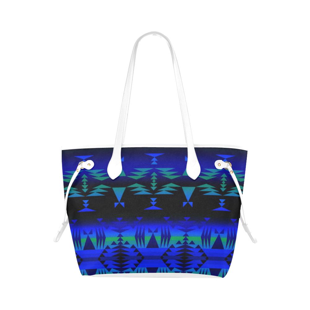 Between the Blue Ridge Mountains Clover Canvas Tote Bag (Model 1661) Clover Canvas Tote Bag (1661) e-joyer