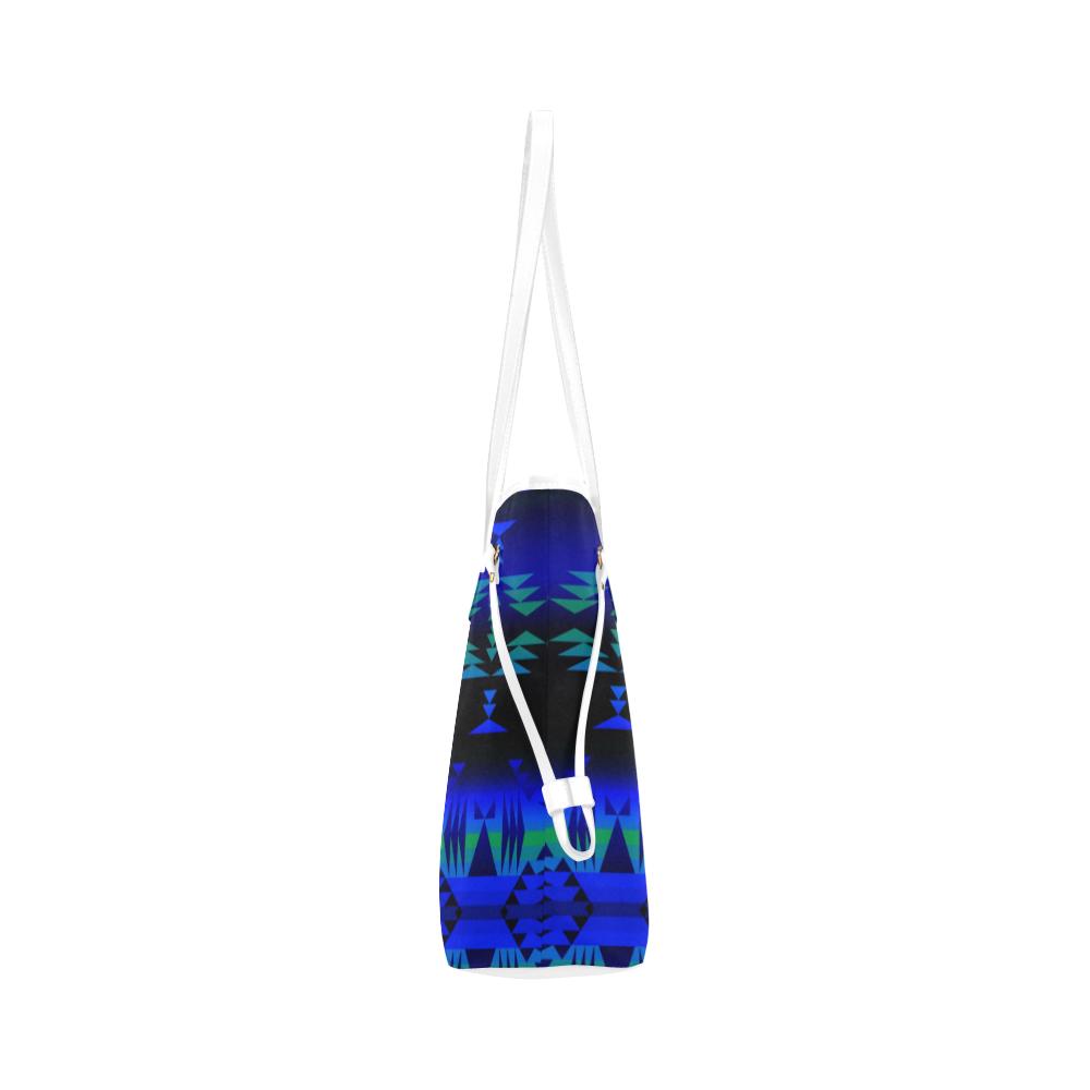 Between the Blue Ridge Mountains Clover Canvas Tote Bag (Model 1661) Clover Canvas Tote Bag (1661) e-joyer