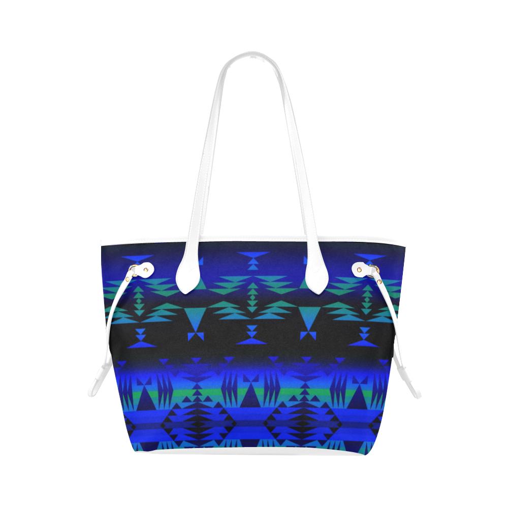 Between the Blue Ridge Mountains Clover Canvas Tote Bag (Model 1661) Clover Canvas Tote Bag (1661) e-joyer