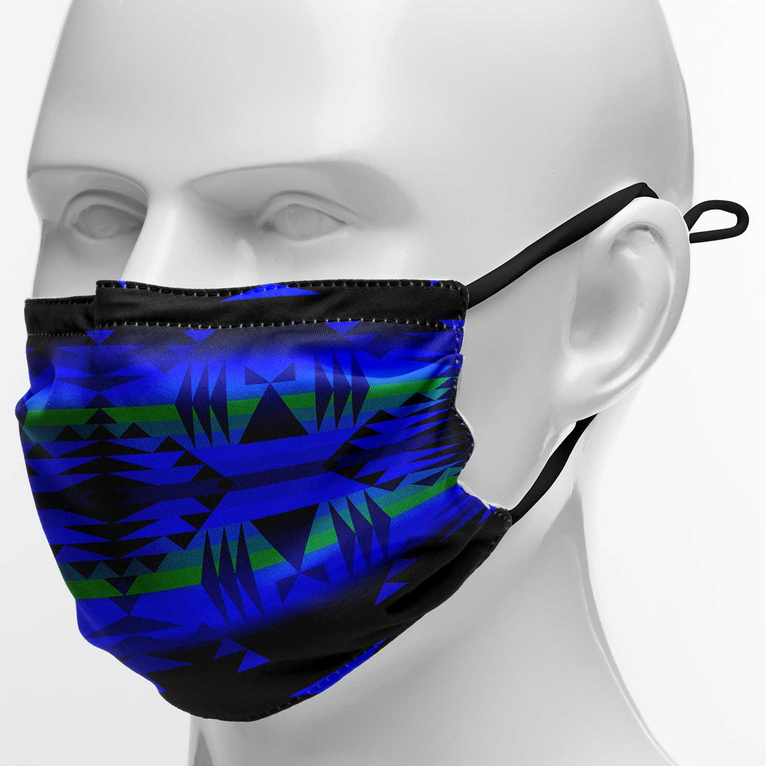 Between the Blue Ridge Mountains Face Cover Herman