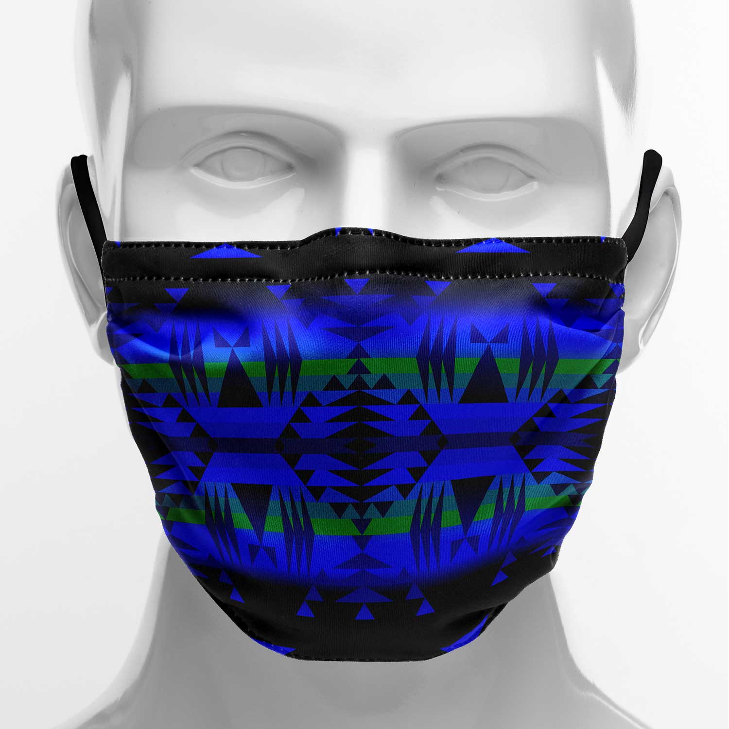 Between the Blue Ridge Mountains Face Cover Herman