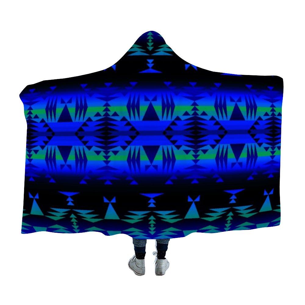 Between the Blue Ridge Mountains Hooded Blanket 49 Dzine