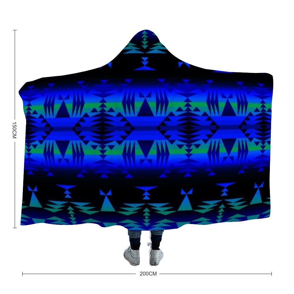 Between the Blue Ridge Mountains Hooded Blanket 49 Dzine