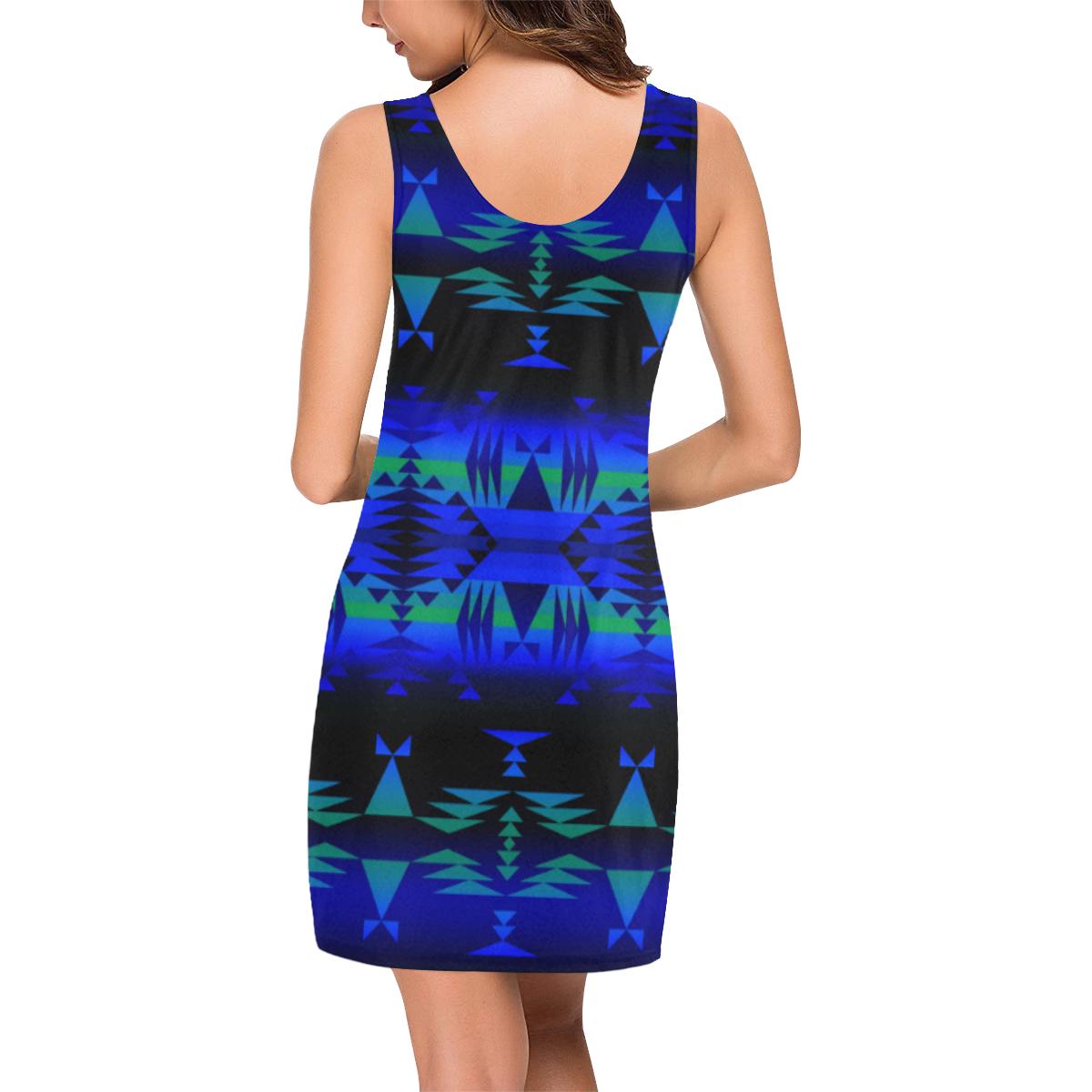 Between the Blue Ridge Mountains IkstsÃmiwa Vest Dress (Model D06) Medea Vest Dress (D06) e-joyer