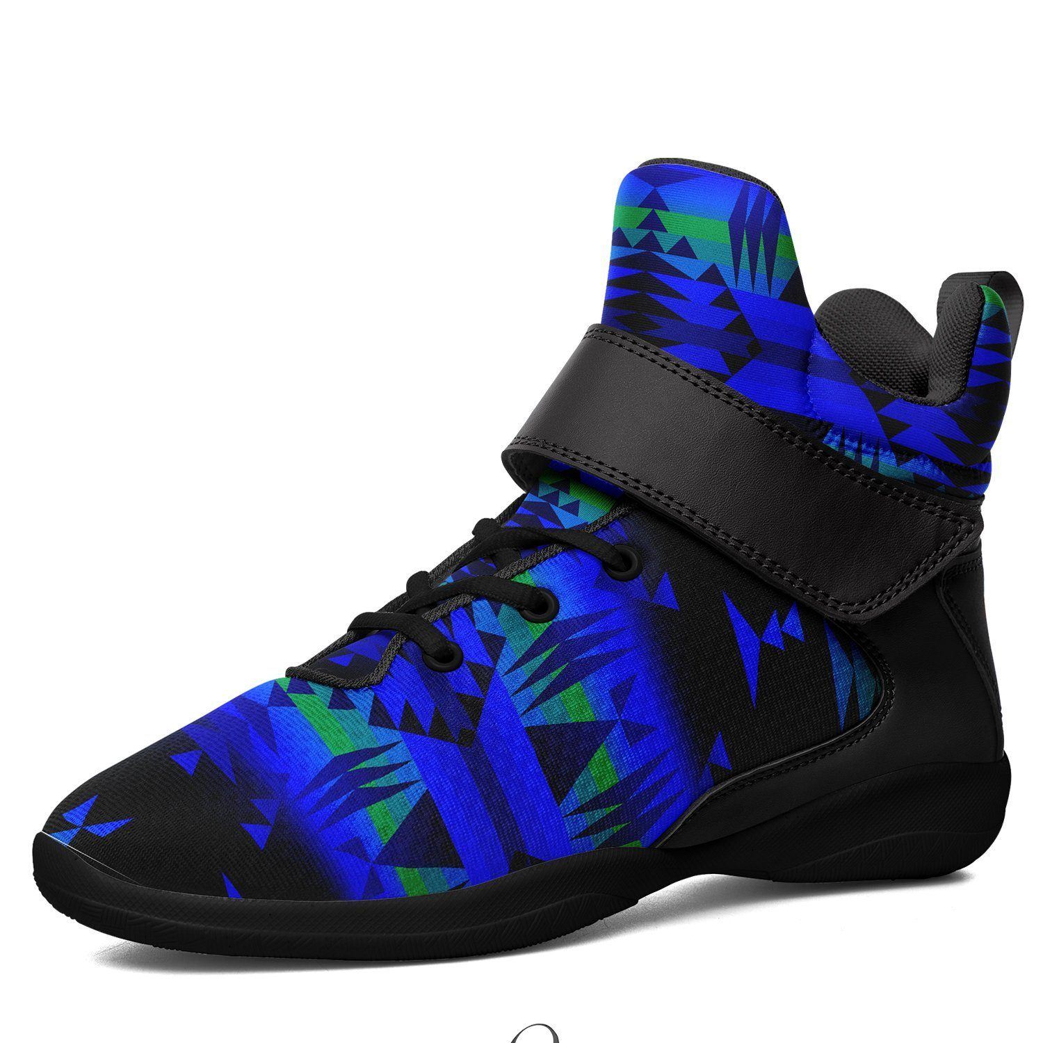 Between the Blue Ridge Mountains Ipottaa Basketball / Sport High Top Shoes - Black Sole 49 Dzine US Men 7 / EUR 40 Black Sole with Black Strap 