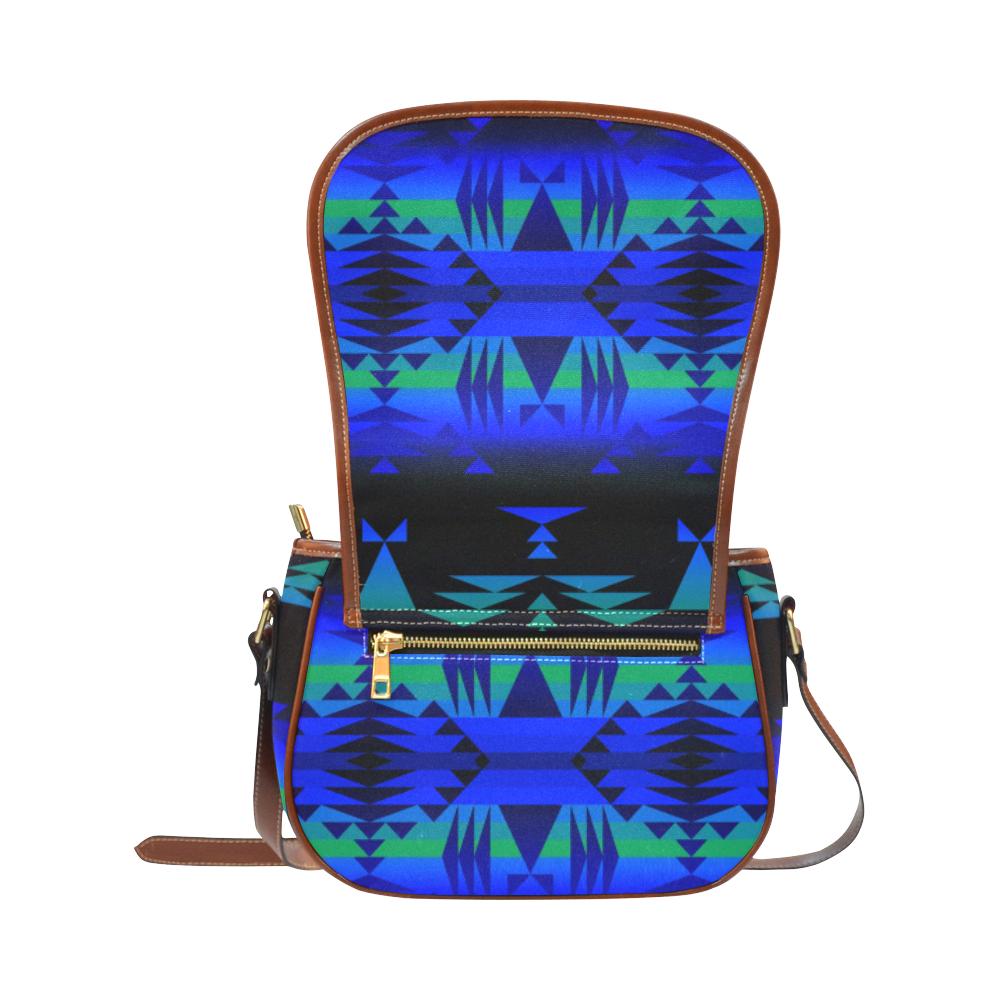 Between the Blue Ridge Mountains Saddle Bag/Small (Model 1649) Full Customization Saddle Bag/Small (Full Customization) e-joyer