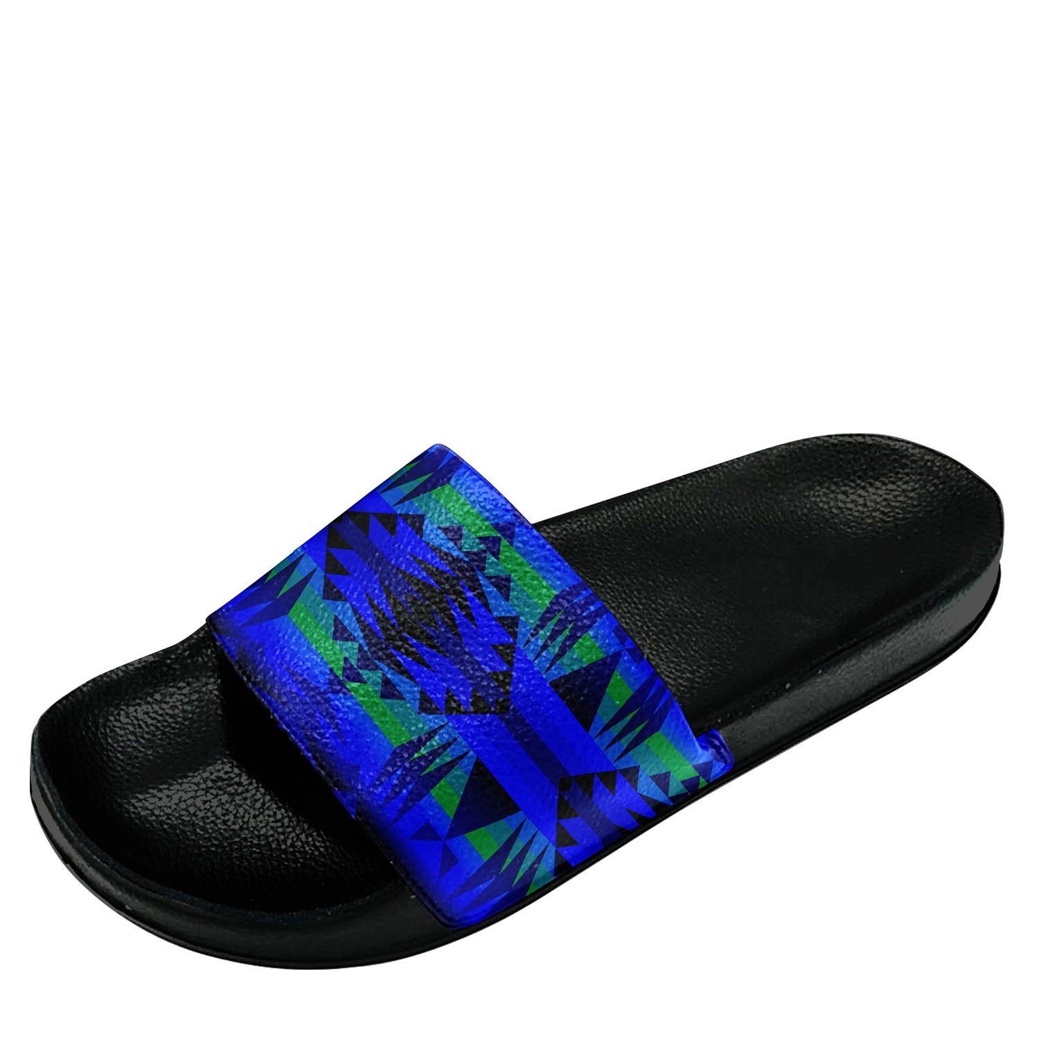 Between the Blue Ridge Mountains Slide Sandals 49 Dzine