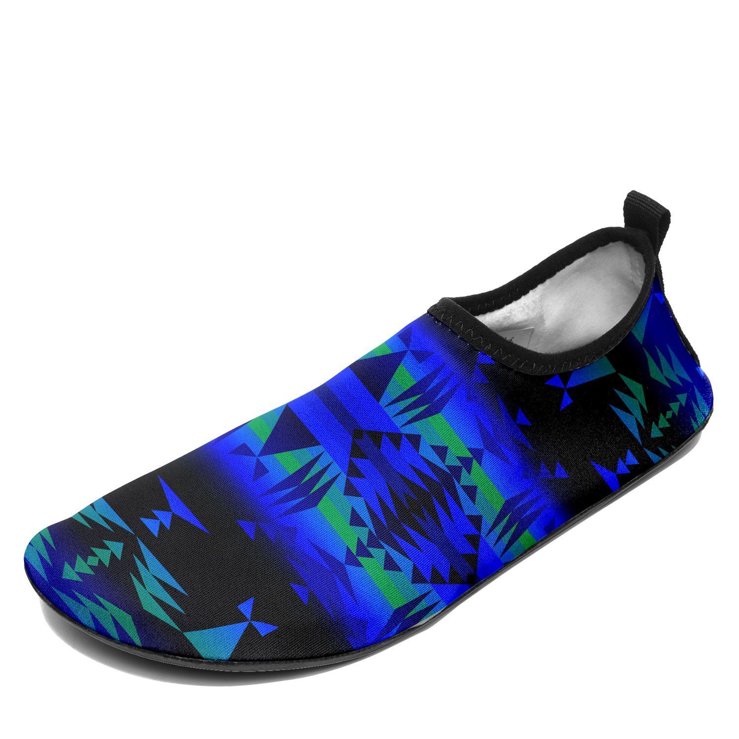 Between the Blue Ridge Mountains Sockamoccs Kid's Slip On Shoes 49 Dzine