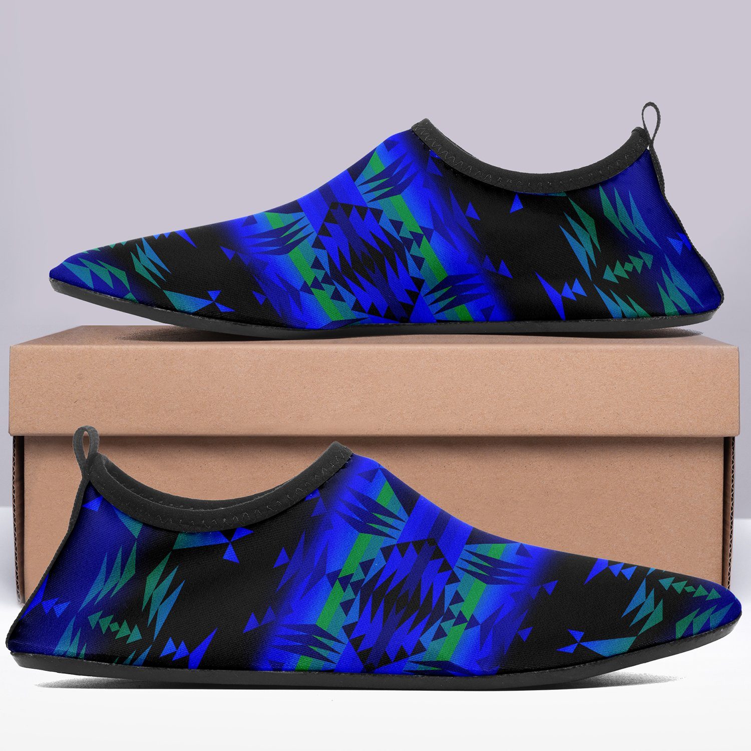 Between the Blue Ridge Mountains Sockamoccs Slip On Shoes 49 Dzine