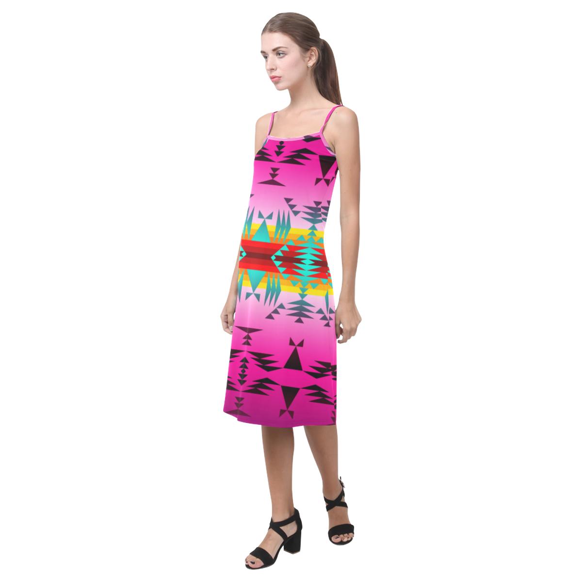 Between the Cascade Mountains Alcestis Slip Dress (Model D05) Alcestis Slip Dress (D05) e-joyer