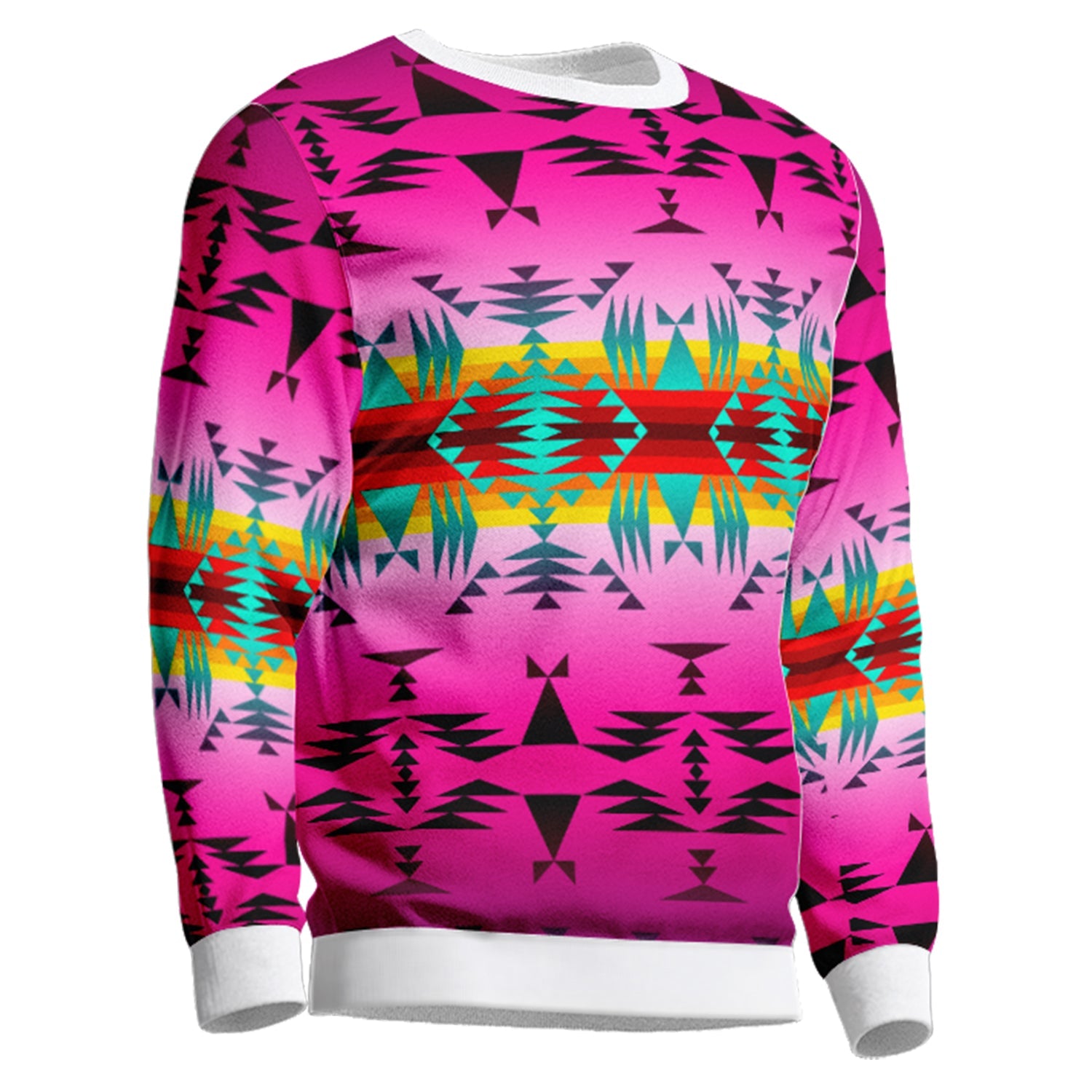 Between the Cascade Mountains Unisex Crewneck Long Sleeve Top Top Herman