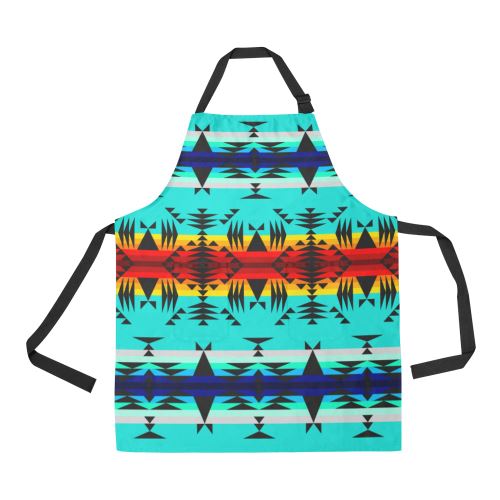 Between the Mountains All Over Print Apron All Over Print Apron e-joyer