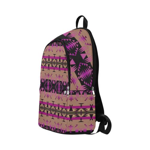 Between the Mountains Berry Fabric Backpack for Adult (Model 1659) Casual Backpack for Adult (1659) e-joyer