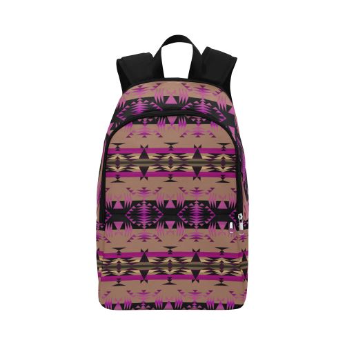 Between the Mountains Berry Fabric Backpack for Adult (Model 1659) Casual Backpack for Adult (1659) e-joyer