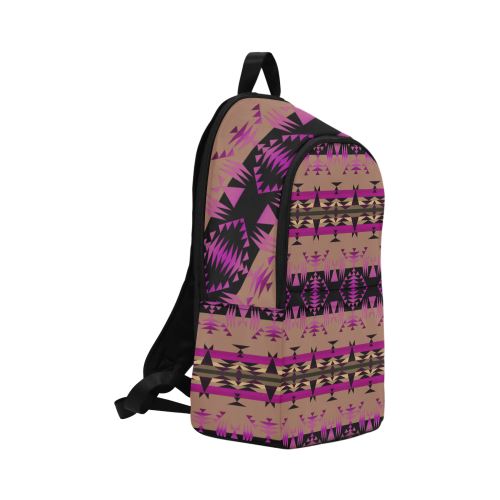 Between the Mountains Berry Fabric Backpack for Adult (Model 1659) Casual Backpack for Adult (1659) e-joyer