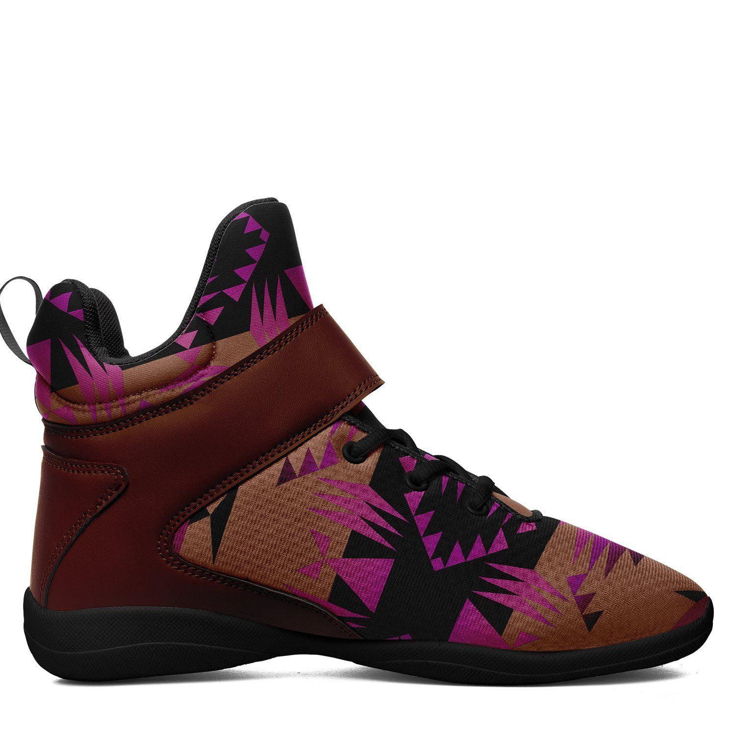 Between the Mountains Berry Ipottaa Basketball / Sport High Top Shoes - Black Sole 49 Dzine