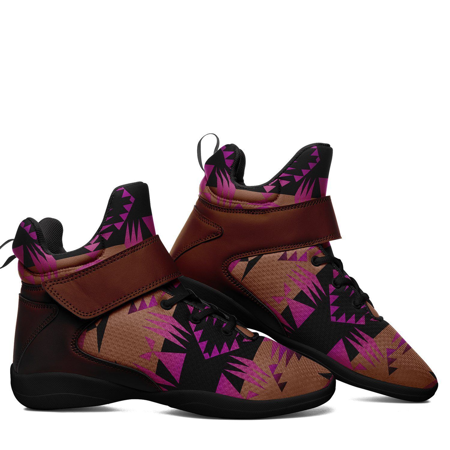 Between the Mountains Berry Ipottaa Basketball / Sport High Top Shoes - Black Sole 49 Dzine
