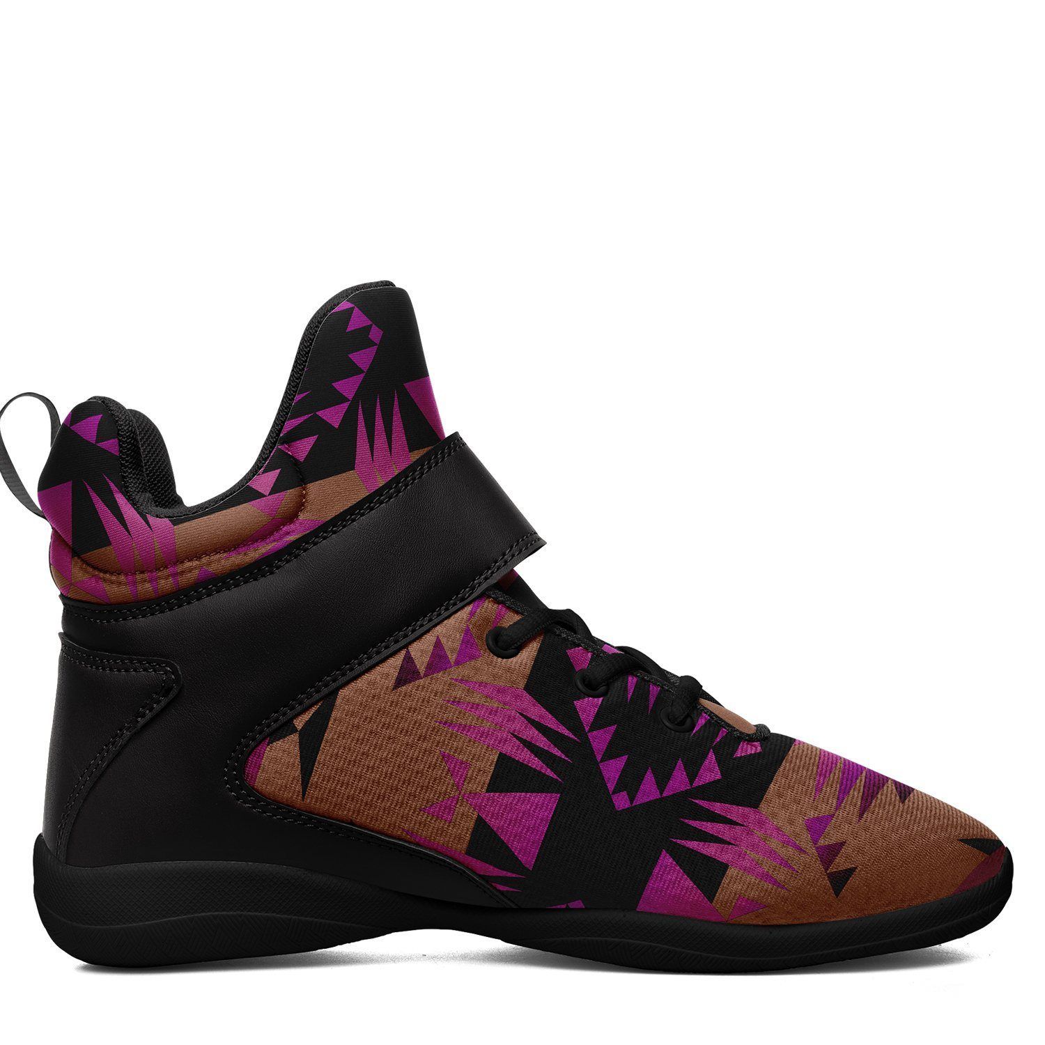 Between the Mountains Berry Ipottaa Basketball / Sport High Top Shoes - Black Sole 49 Dzine