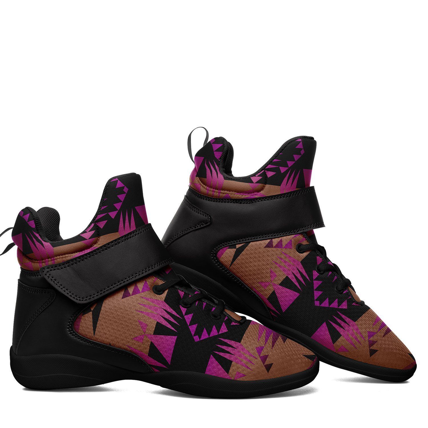 Between the Mountains Berry Ipottaa Basketball / Sport High Top Shoes - Black Sole 49 Dzine