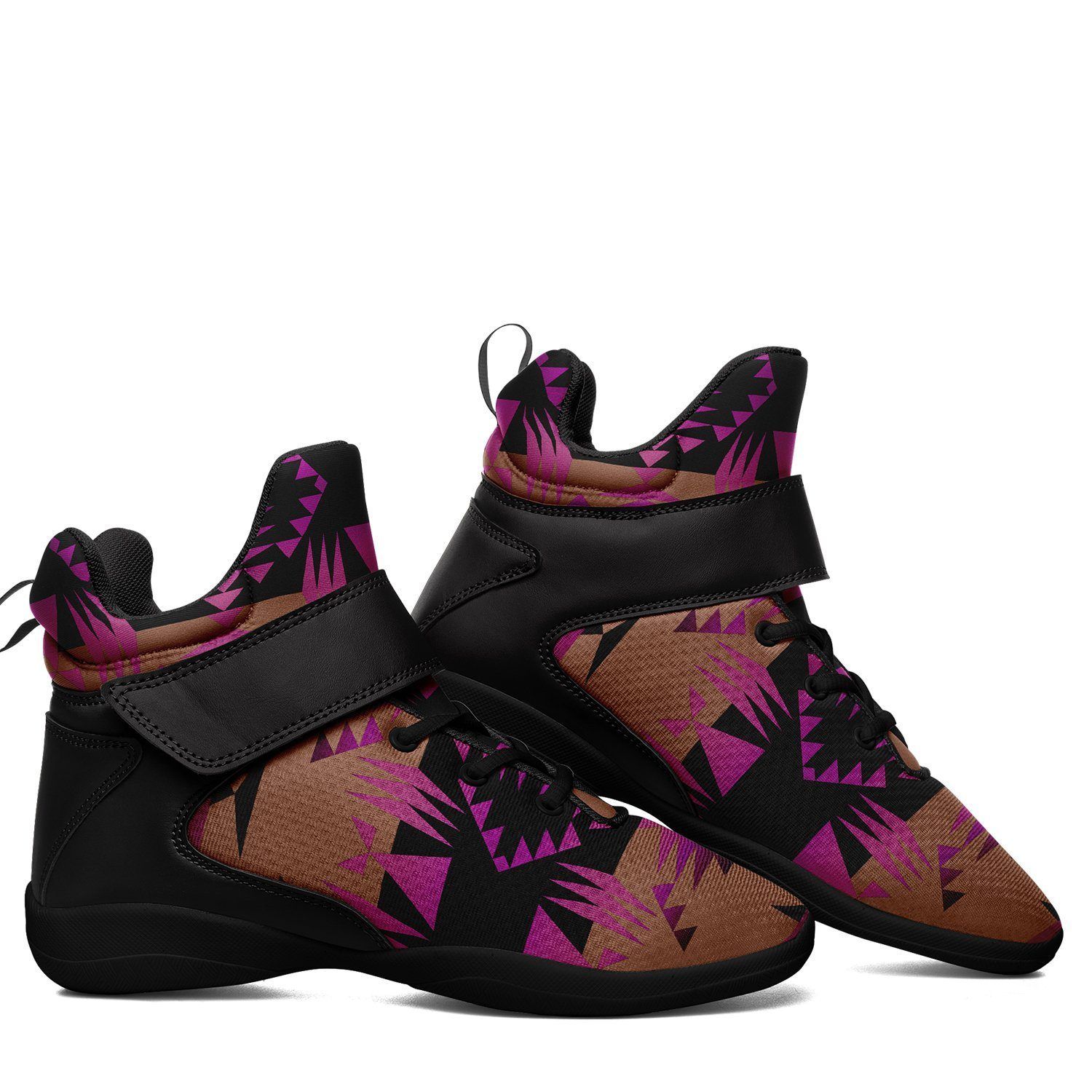 Between the Mountains Berry Kid's Ipottaa Basketball / Sport High Top Shoes 49 Dzine 