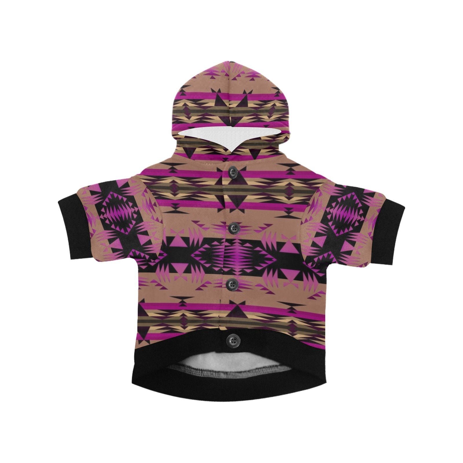 Between the Mountains Berry Pet Dog Hoodie Pet Dog Hoodie e-joyer