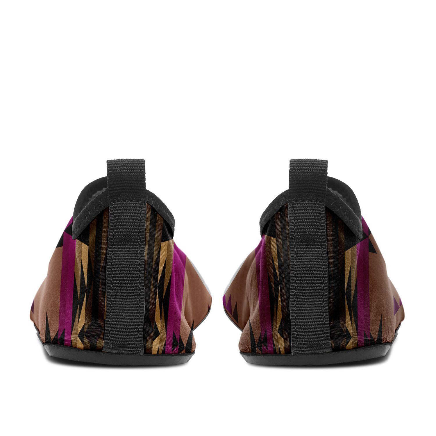 Between the Mountains Berry Sockamoccs Kid's Slip On Shoes 49 Dzine