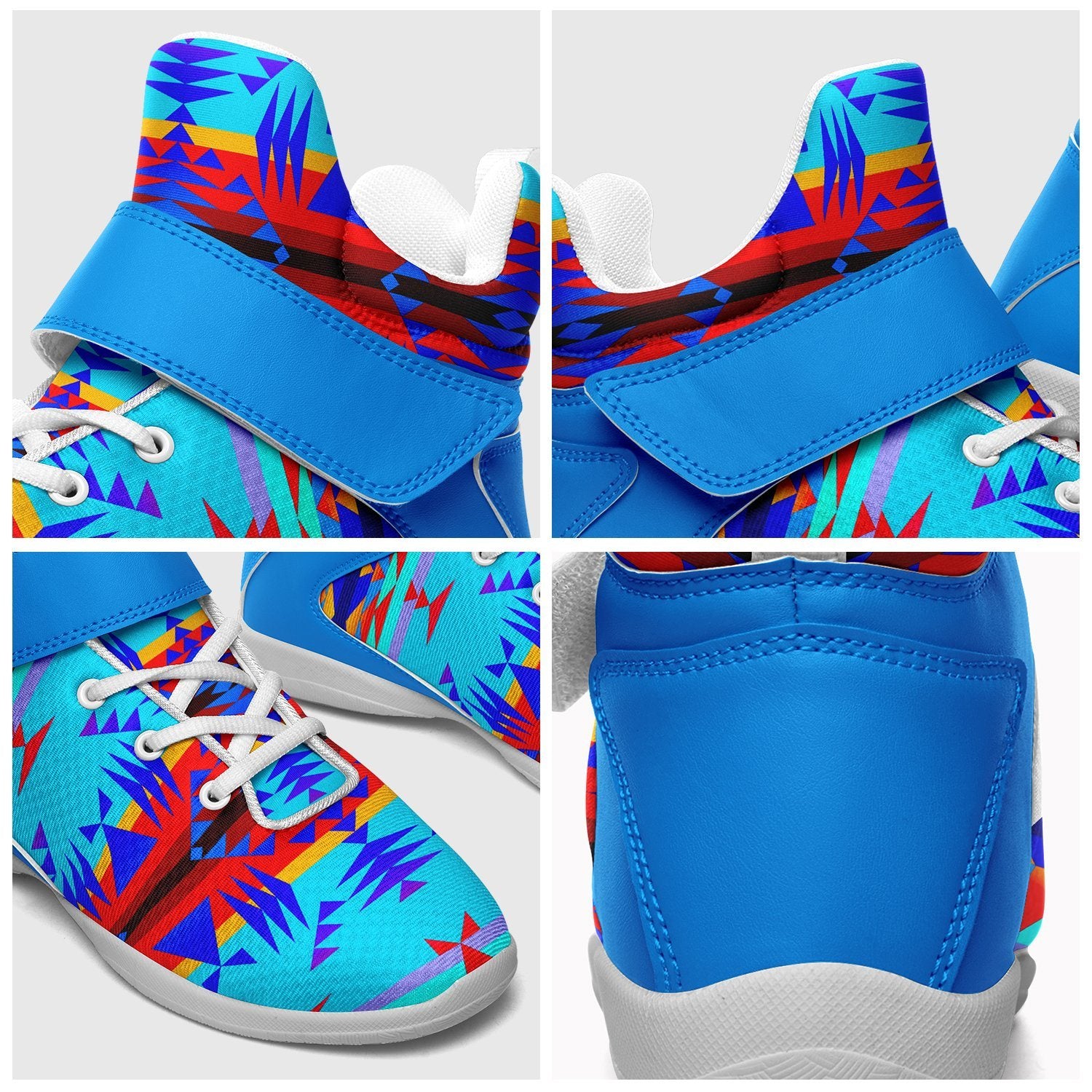 Between the Mountains Blue Ipottaa Basketball / Sport High Top Shoes 49 Dzine