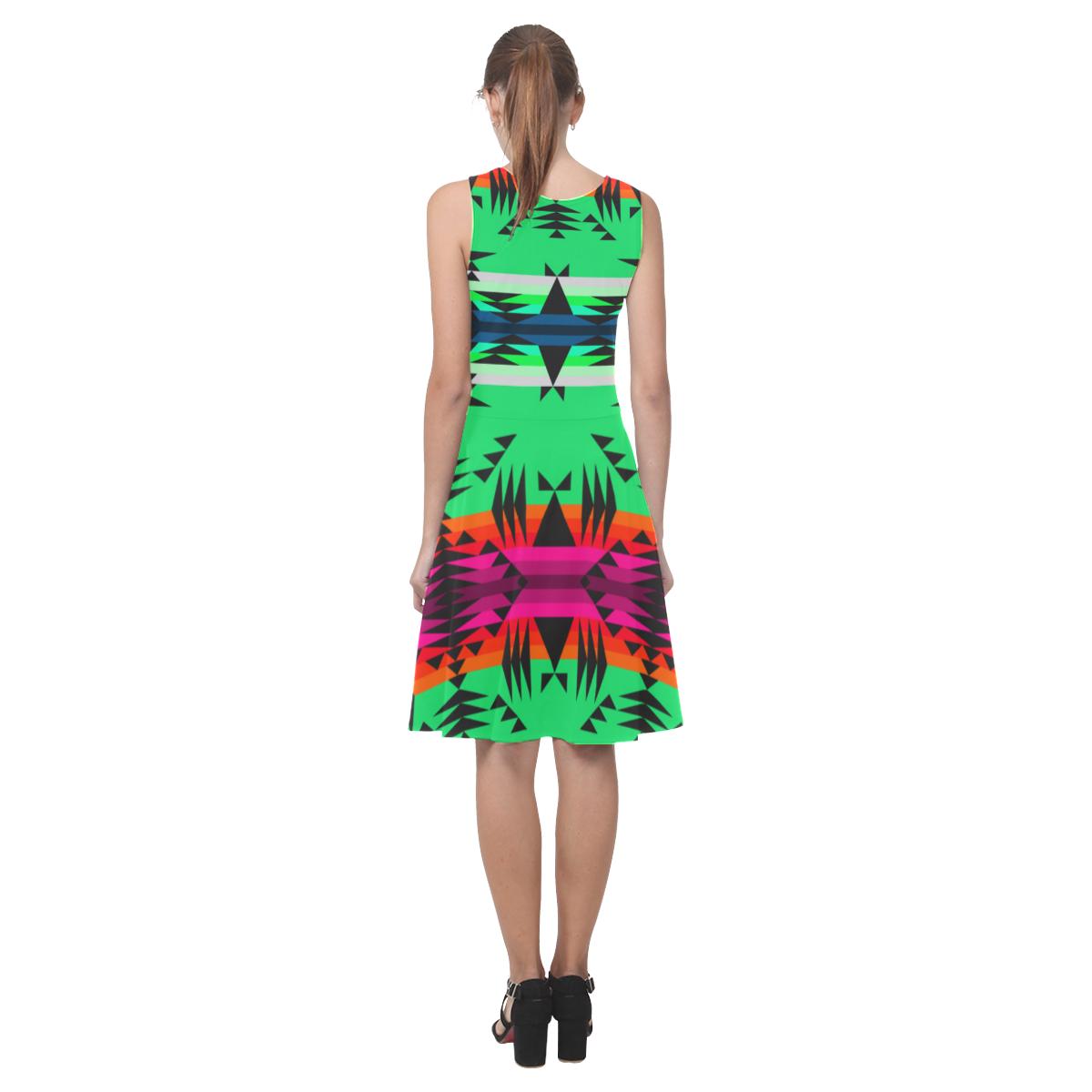 Between the Mountains Deep Lake Atalanta Casual Sundress(Model D04) Atalanta Sundress (D04) e-joyer