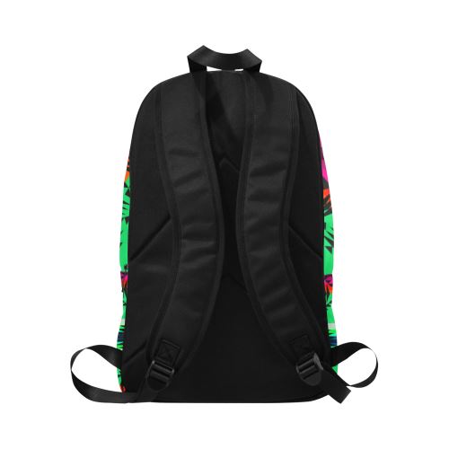 Between the Mountains Deep Lake Fabric Backpack for Adult (Model 1659) Casual Backpack for Adult (1659) e-joyer