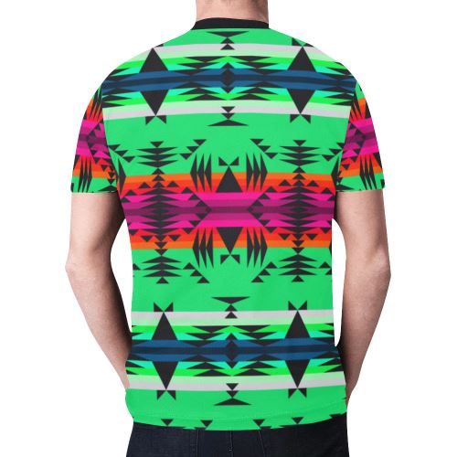 Between the Mountains Deep Lake New All Over Print T-shirt for Men (Model T45) New All Over Print T-shirt for Men (T45) e-joyer