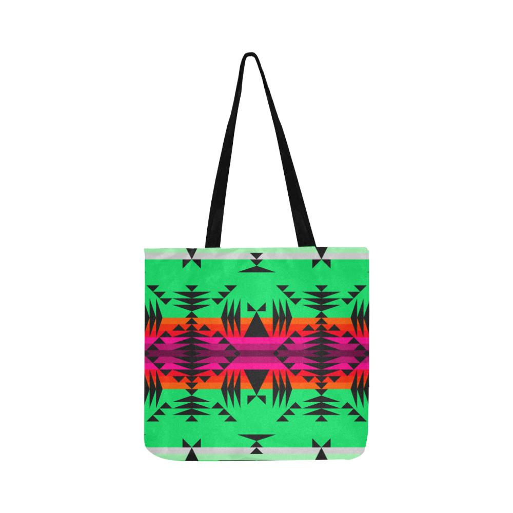 Between the Mountains Deep Lake Reusable Shopping Bag Model 1660 (Two sides) Shopping Tote Bag (1660) e-joyer