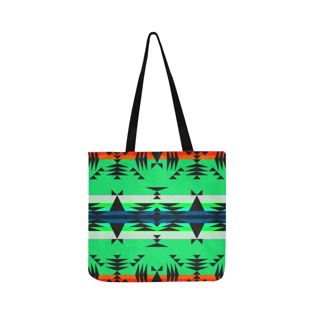 Between the Mountains Deep Lake Reusable Shopping Bag Model 1660 (Two sides) Shopping Tote Bag (1660) e-joyer