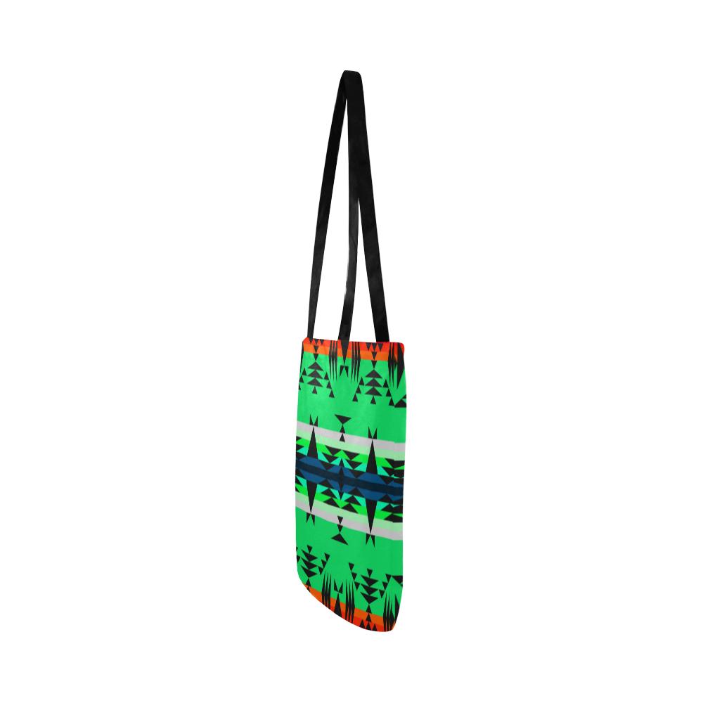 Between the Mountains Deep Lake Reusable Shopping Bag Model 1660 (Two sides) Shopping Tote Bag (1660) e-joyer