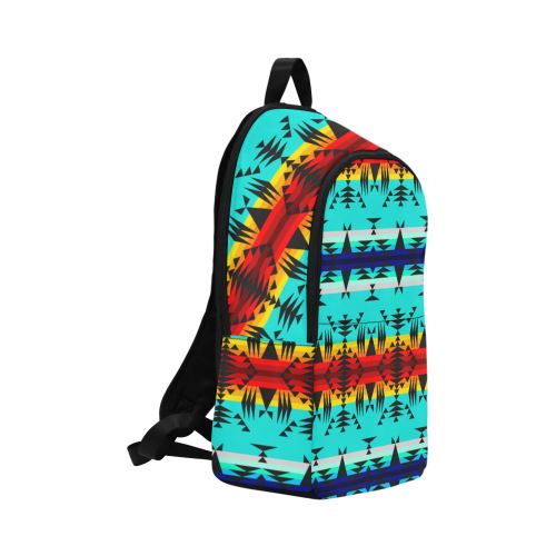 Between the Mountains Fabric Backpack for Adult (Model 1659) Casual Backpack for Adult (1659) e-joyer