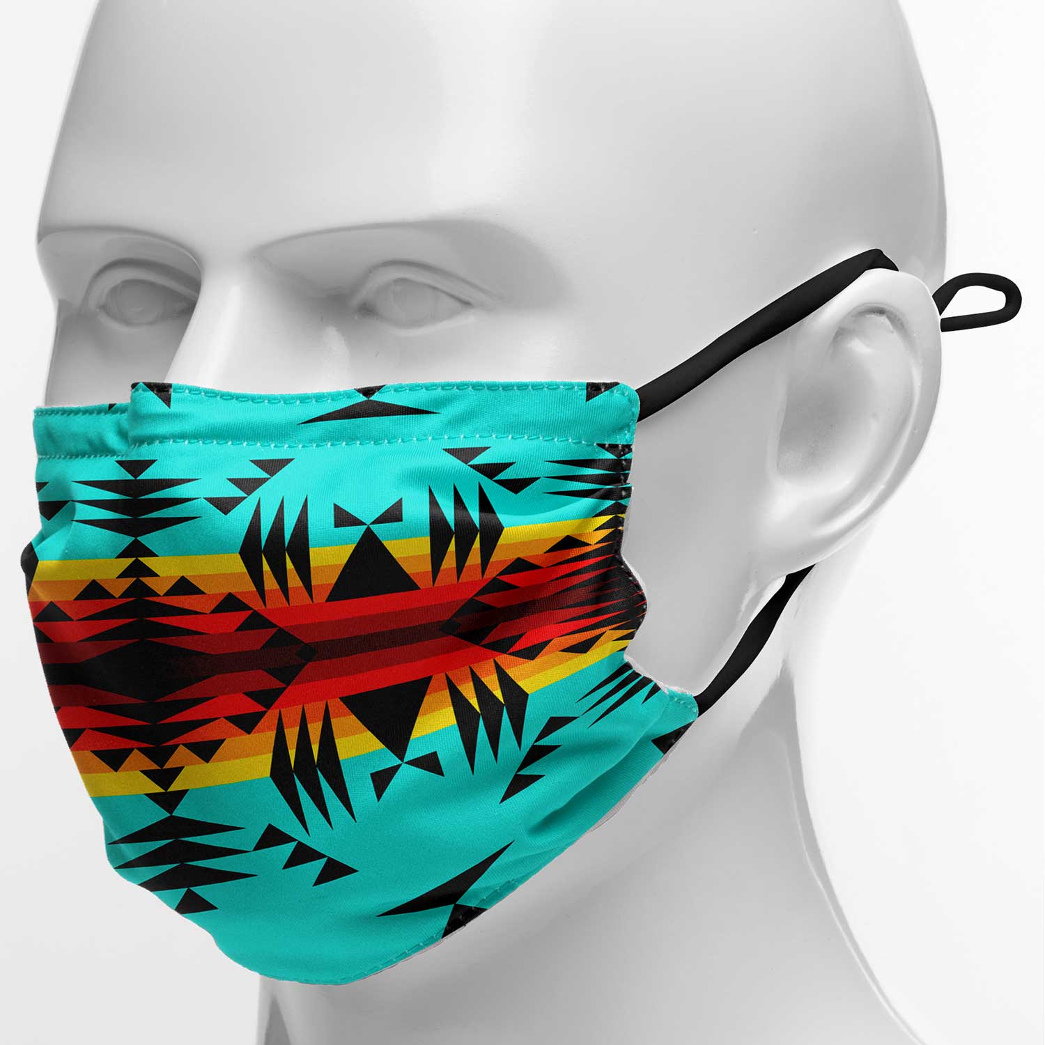 Between the Mountains Face Cover Herman