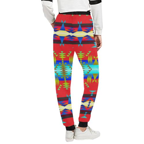 Between the Mountains Greasy Sierra Women's All Over Print Sweatpants (Model L11) Women's All Over Print Sweatpants (L11) e-joyer