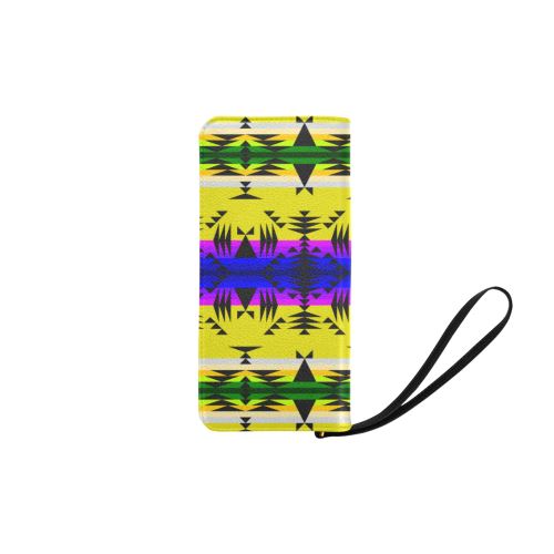 Between the Mountains Greasy Yellow Women's Clutch Purse (Model 1637) Women's Clutch Purse (1637) e-joyer