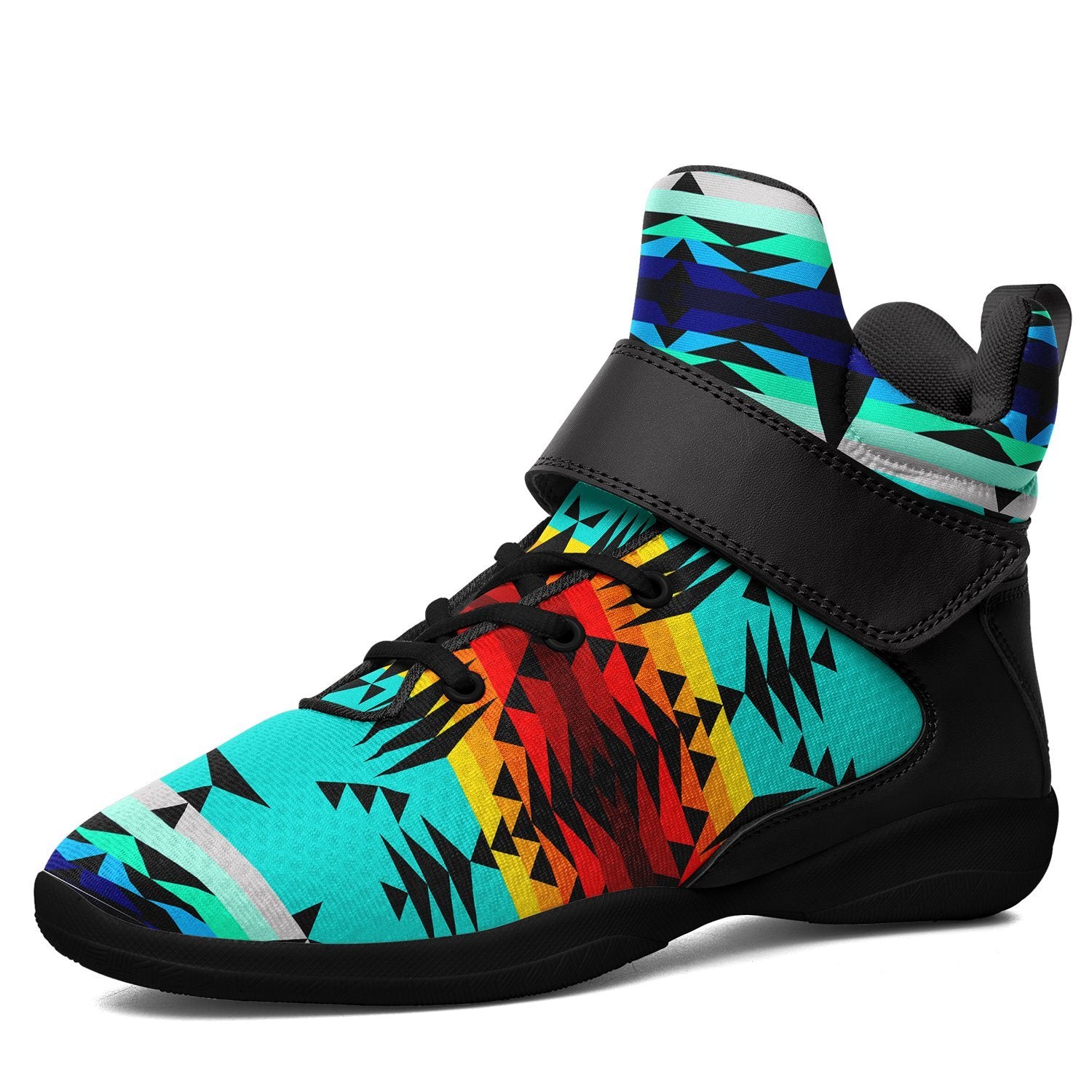 Between the Mountains Ipottaa Basketball / Sport High Top Shoes 49 Dzine US Women 4.5 / US Youth 3.5 / EUR 35 Black Sole with Black Strap 