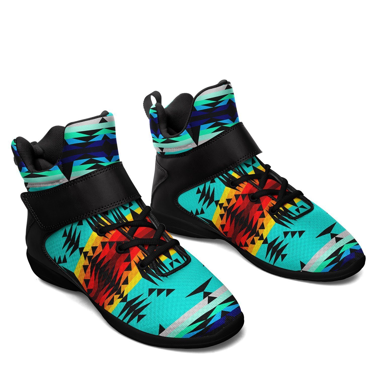 Between the Mountains Ipottaa Basketball / Sport High Top Shoes - Black Sole 49 Dzine