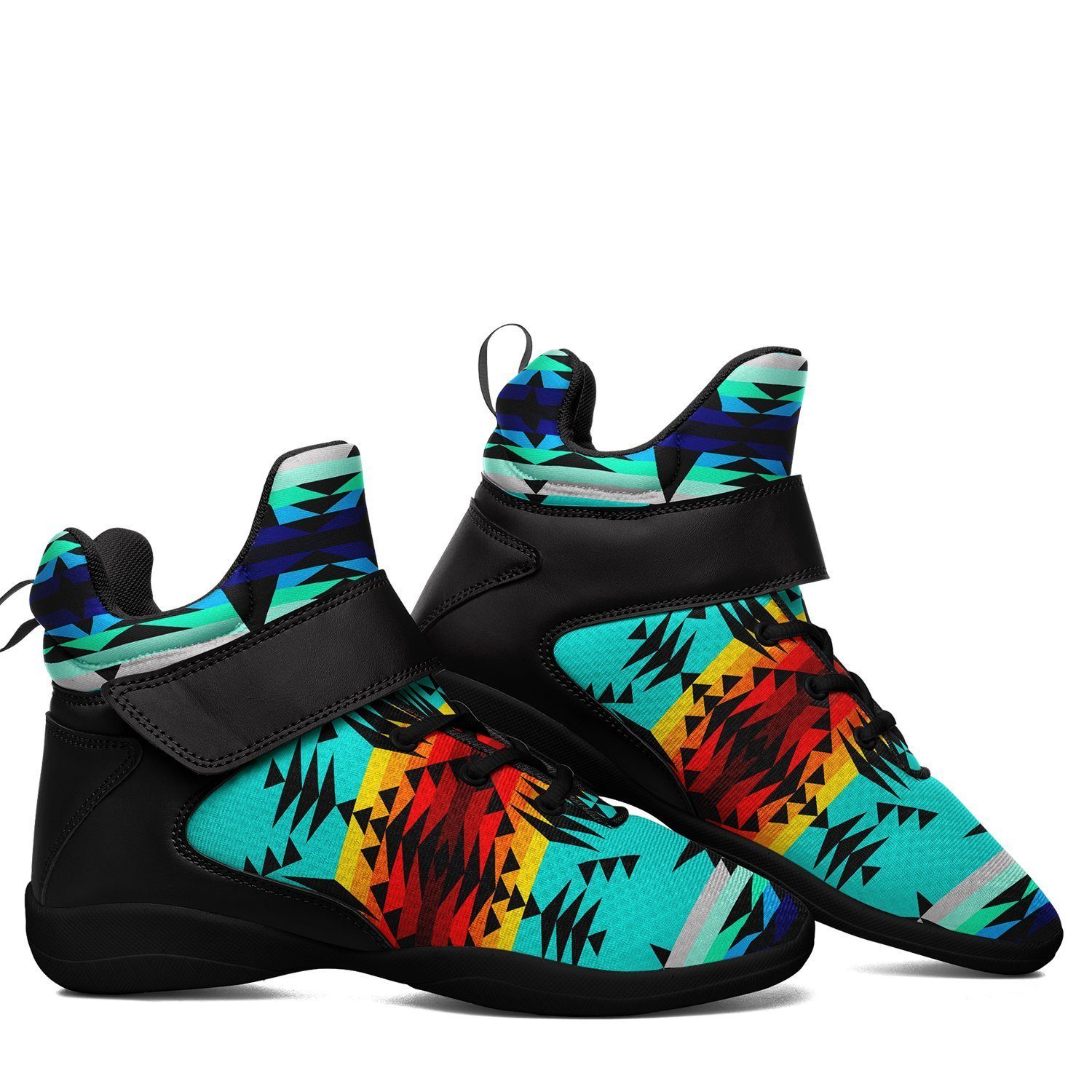 Between the Mountains Ipottaa Basketball / Sport High Top Shoes - Black Sole 49 Dzine