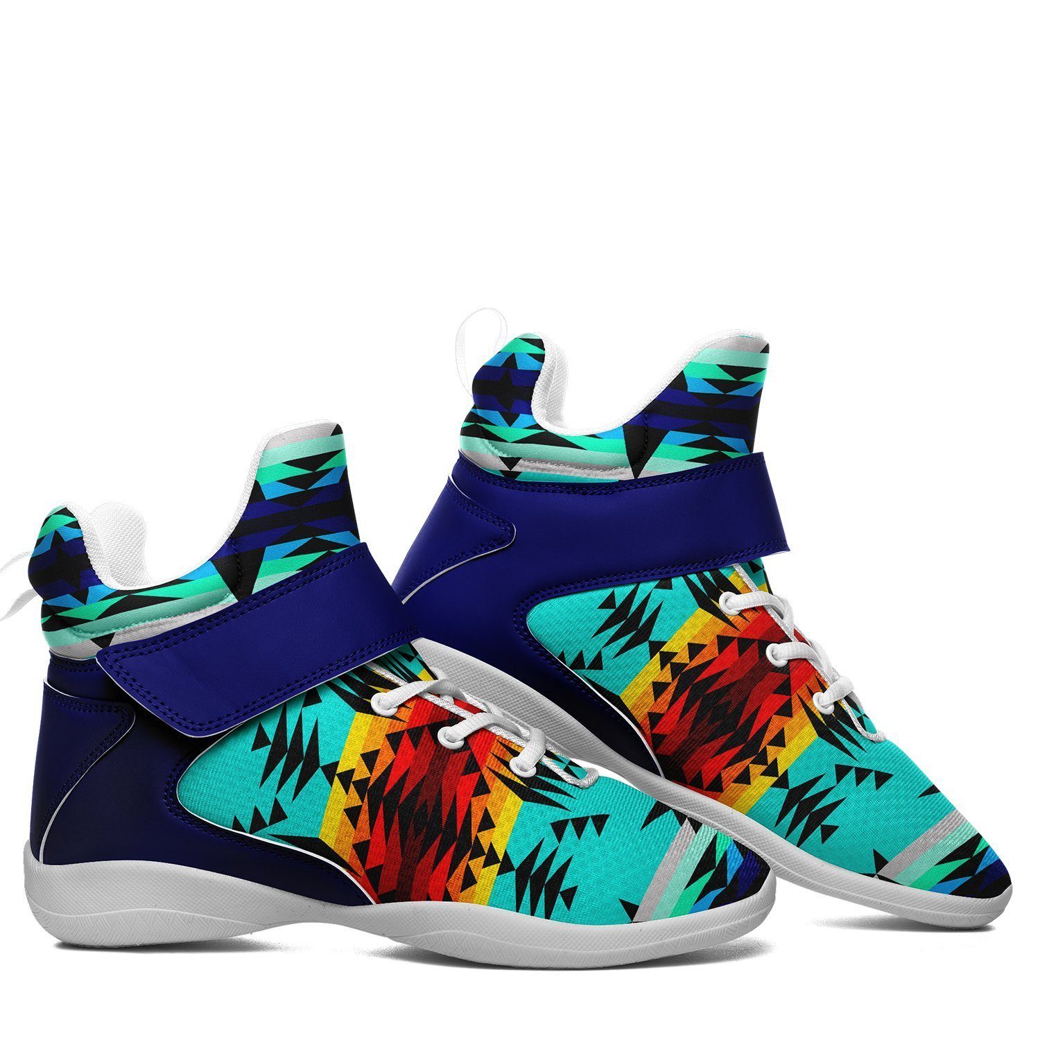 Between the Mountains Ipottaa Basketball / Sport High Top Shoes - White Sole 49 Dzine