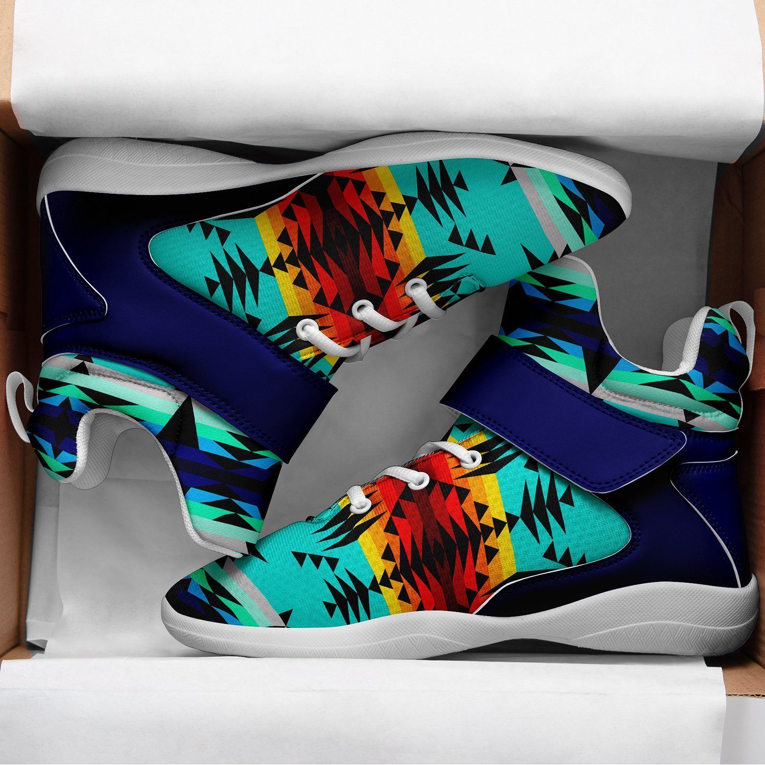 Between the Mountains Ipottaa Basketball / Sport High Top Shoes - White Sole 49 Dzine